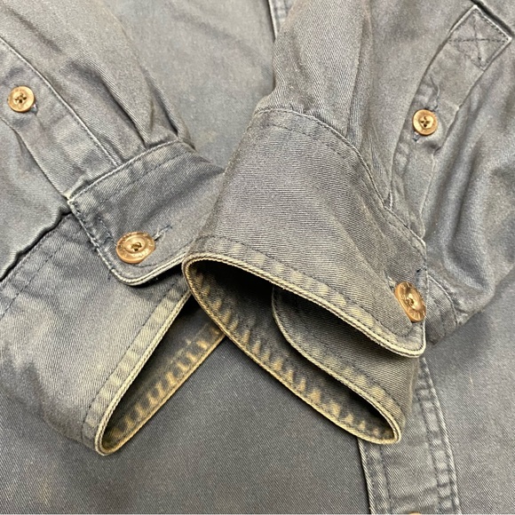 Levi's Men's Sherpa Blue Button Up Insulated/fleece Outdoor Chore Jacket Size 3X - Picture 10 of 16